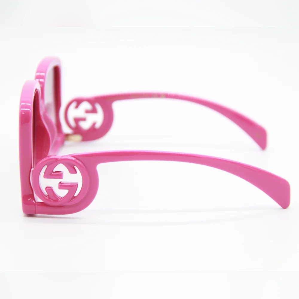 NEW GUCCI GG1326S 004 PINK SQUARE WOMEN SUNGLASSES GUCCI